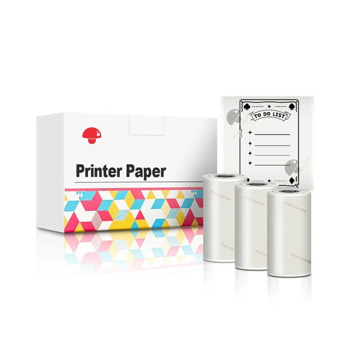 thermal sticker paper - transparent